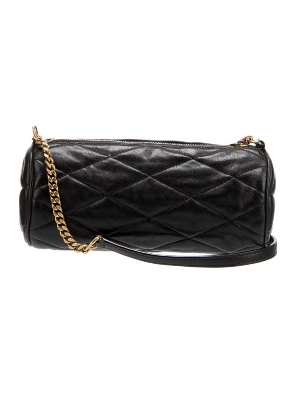 Saint Laurent Sade Quilted Leather Tube Bag - Picture 4 of 11